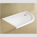 Base de douche plate en acrylique / pierre basse de douche